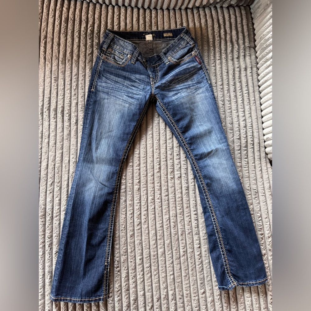 Silver Jeans Womens 28 x 31 Tuesday Slim Boot Cut